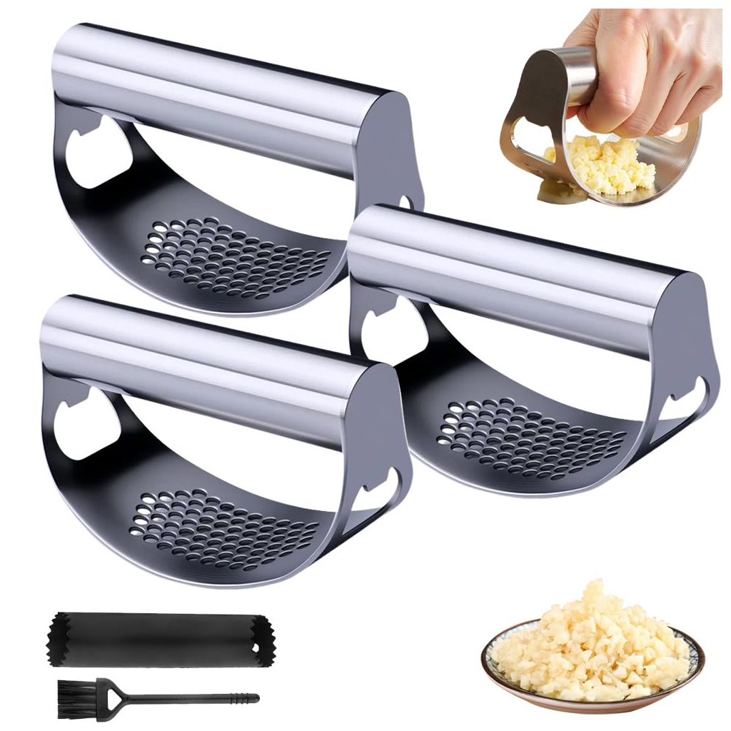 Textured Garlic Press - Assorted