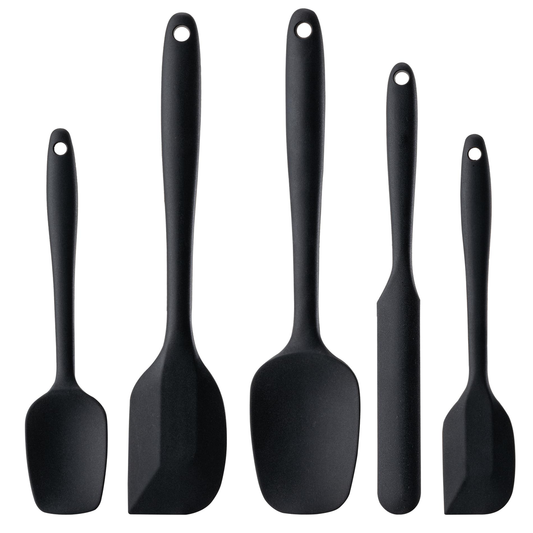 store-024 spec22 Food-Grade Silicone Spatula Set Black store-024-sku-2-1.png