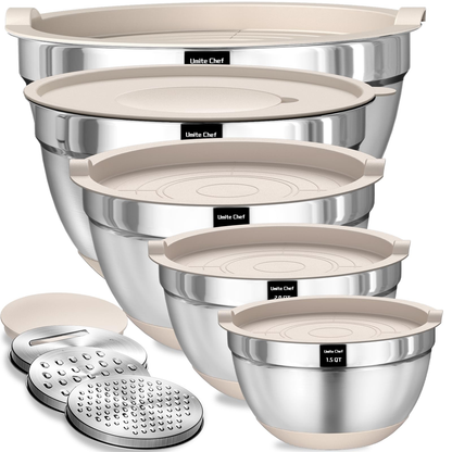 Storage Mixing Bowl - Gray