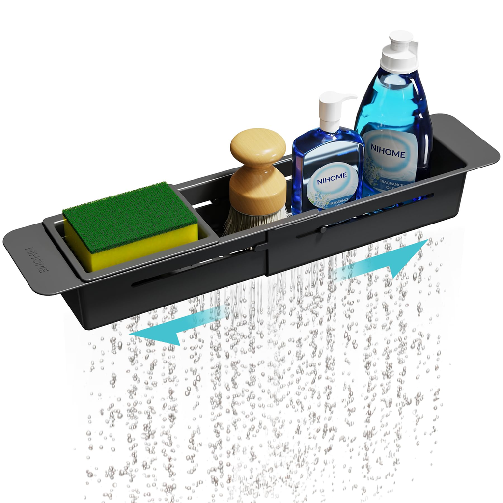 Wide Sink Caddy - Olive