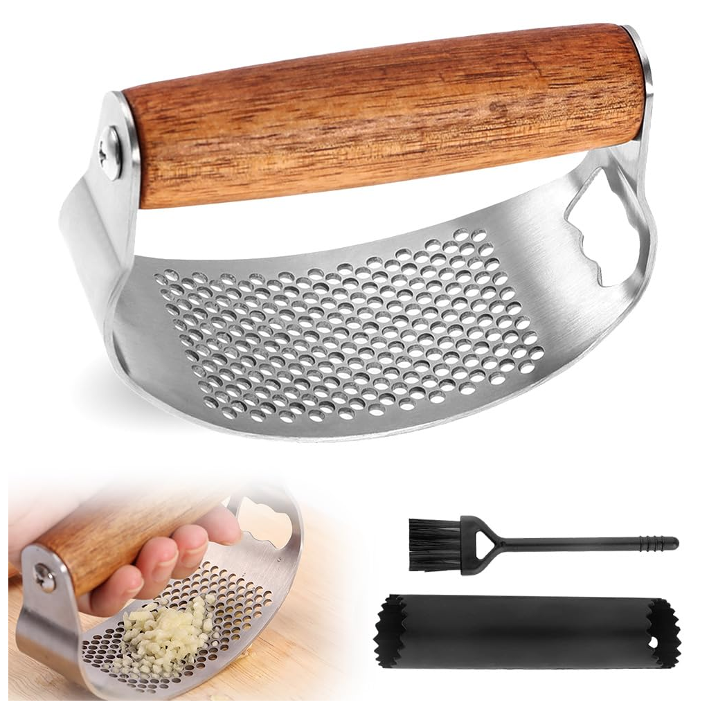 Textured Garlic Press - Single