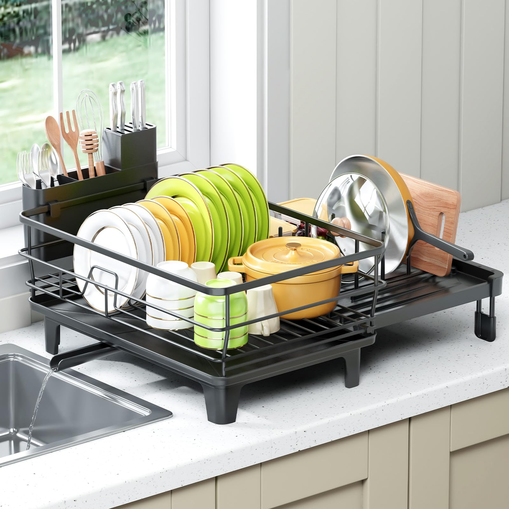 Rounded Dish Drying Rack - Assorted