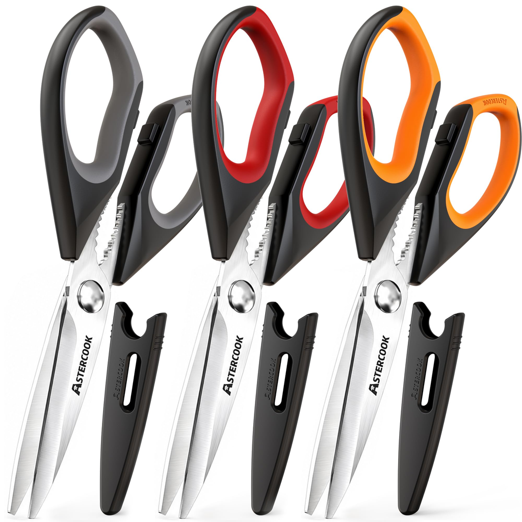 Padded Kitchen Scissors - Set of 2