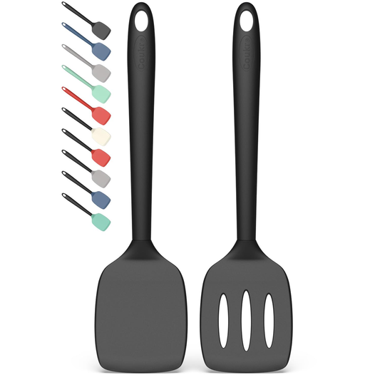 Stackable Silicone Spatula - White