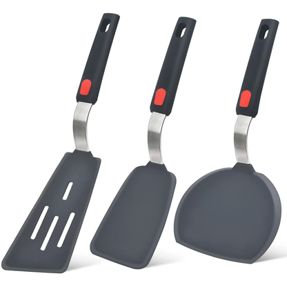 Stackable Silicone Spatula - Gray