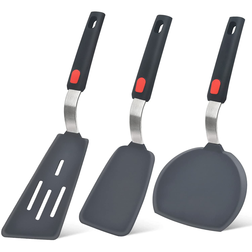 Stackable Silicone Spatula - Gray